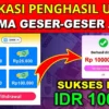 Aplikasi Penghasil Uang Membayar Rp100.000 Hanya Geser-geser Layar HP