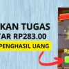 Kerjakan Tugas Langsung Dibayar Rp283.000 Oleh Aplikasi Penghasil Uang ini