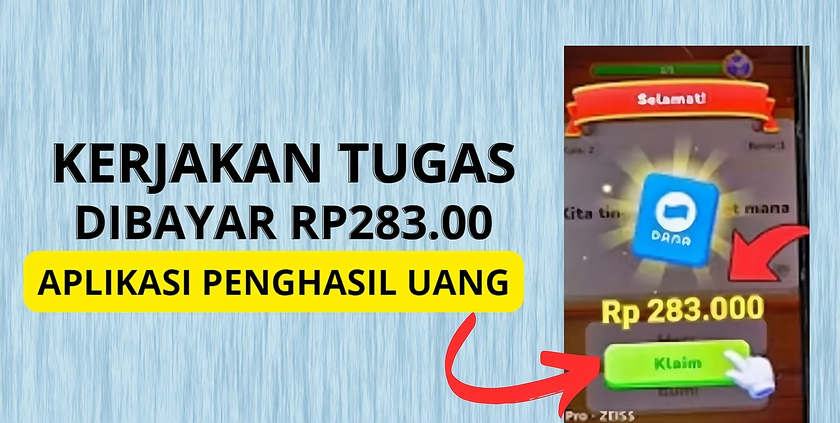 Kerjakan Tugas Langsung Dibayar Rp283.000 Oleh Aplikasi Penghasil Uang ini