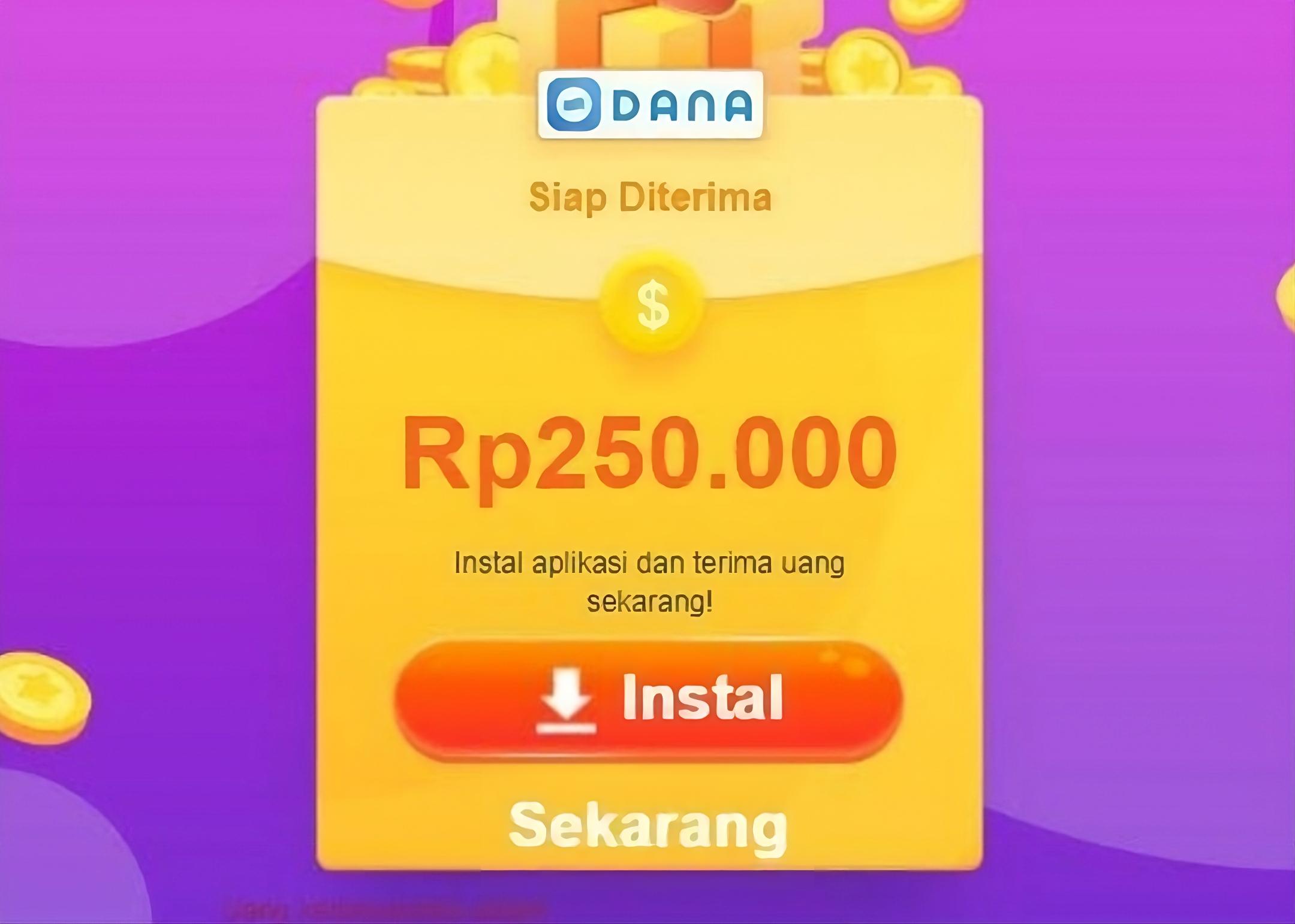 Instal Aplikasi Penghasil Uang dan Terima Rp250.000 Saldo Gratis Langsung Cair