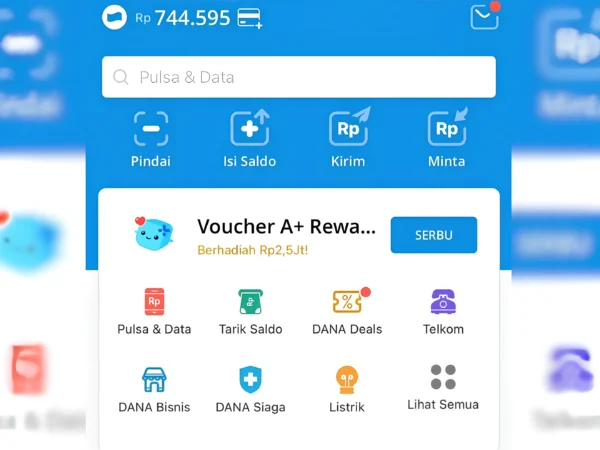 Digaji Saldo DANA Gratis Rp700.000 Per Bulan