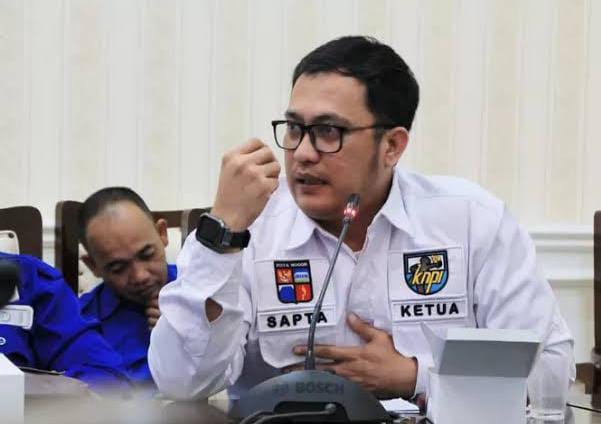 Ketua DPD KNPI Kota Bogor periode 2021-2024, Sapta Bela Alfaraby. (Yudha Prananda / Jabar Ekspres)