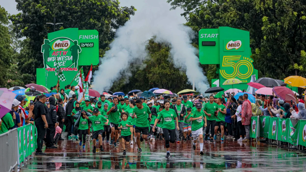 50 Tahun Nestlé MILO di Indonesia: 25.000 Peserta Ramaikan MILO ACTIV Indonesia Race 2024 Jakarta International 10K