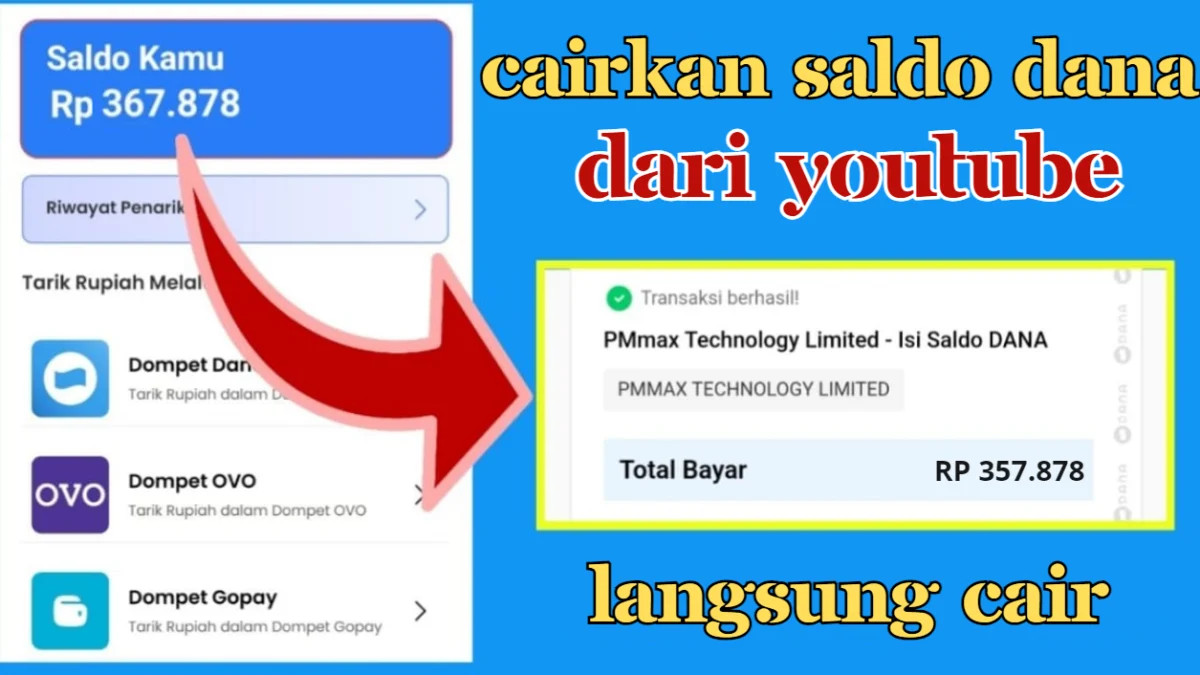 Siapa yang tidak kenal YouTube, aplikasi ini bukan hanya sekadar tempat hiburan, tapi juga bisa menjadi ladang saldo DANA gratis.