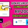 Pertama Login Dapat Saldo DANA Gratis Rp200.000 Langsung Cair Pakai APK ini