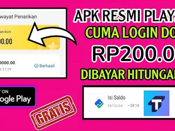 Pertama Login Dapat Saldo DANA Gratis Rp200.000 Langsung Cair Pakai APK ini