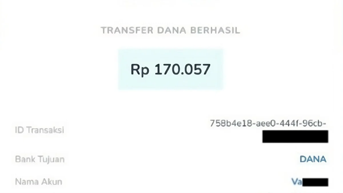 Dapat Rp170.000 Saldo DANA Langsung Cair ke Rekening Hanya Disini