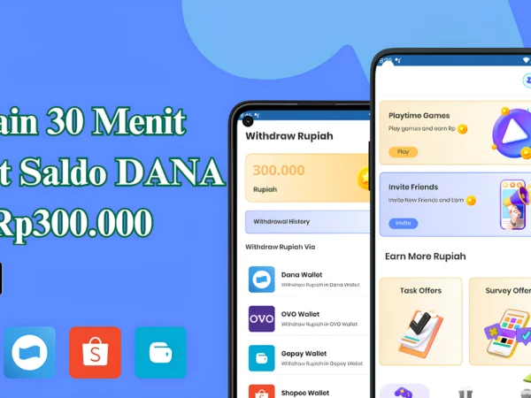 Mau saldo DANA gratis hingga Rp300.000? Kini kamu bisa mendapatkannya hanya dengan bermain aplikasi penghasil uang. 