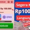 "WITHDRAW" Saldo DANA Rp100.000 Gratis Langsung Cair Dalam 5 Menit