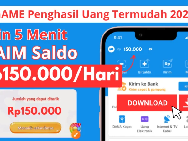 Minimal Main 5 Menit Klaim Rp150.000/Hari di Game Penghasil Uang 2024