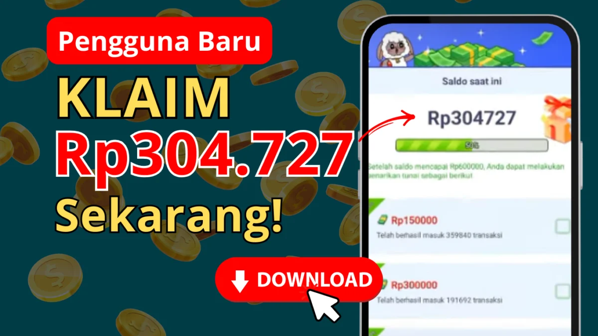 KLAIM Saldo Rp304.727 Gratis Cair ke DANA, Ini Caranya!