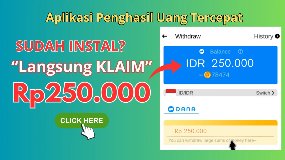 KLAIM Saldo E-Wallet Rp 250.000 DANA Gratis Langsung Cair, Begini Langkahnya!