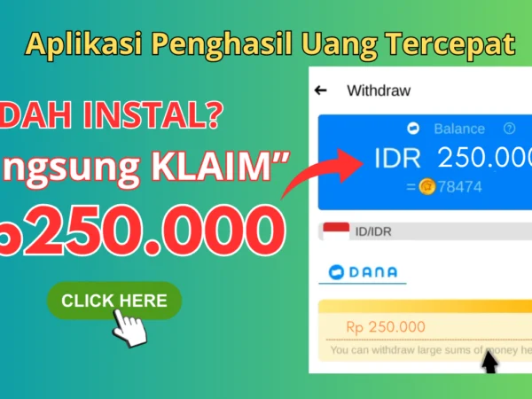 KLAIM Saldo E-Wallet Rp 250.000 DANA Gratis Langsung Cair, Begini Langkahnya!