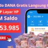 TAP TAP (KLAIM) Saldo DANA Rp350.000 Gratis Langsung Cair