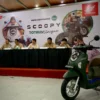 Setelah lama ditunggu oleh penggemar Scooter matic,  PT Daya Adicipta Motora resmi memperkenalkan New Honda Scoopy di Jawa Barat.