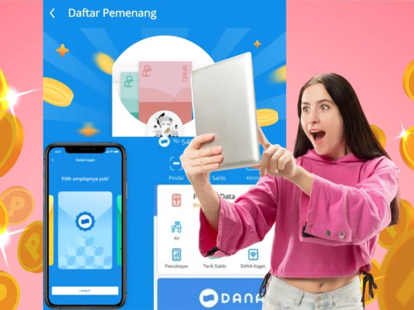 TAP TAP Link DANA Kaget Hari Ini Cair Rp300.000 Langsung ke Akun e-Wallet