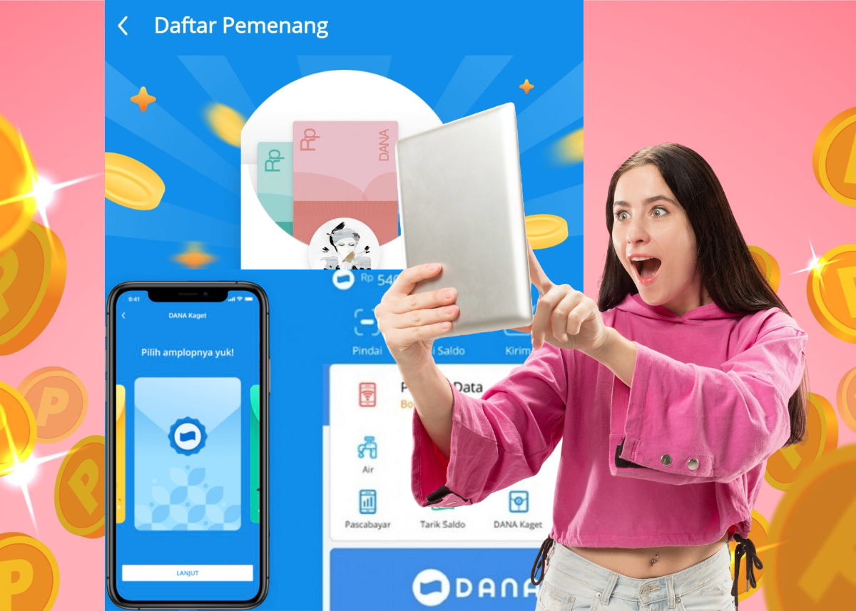 TAP TAP Link DANA Kaget Hari Ini Cair Rp300.000 Langsung ke Akun e-Wallet