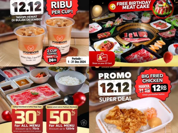 Klaim Promo Desember 2024, Hemat Makan & Minum Enak di Tempat Ini