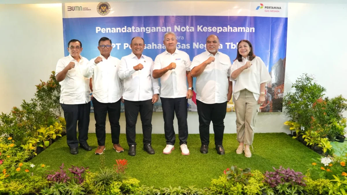 PT PGN Tbk dan Badan Gizi Nasional (BGN) melakukan kerja sama dalam rangka penyaluran gas bumi untuk mendukung program Makan Bergizi Gratis (MBG).