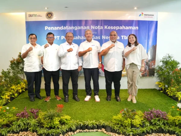 PT PGN Tbk dan Badan Gizi Nasional (BGN) melakukan kerja sama dalam rangka penyaluran gas bumi untuk mendukung program Makan Bergizi Gratis (MBG).