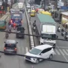 Kondisi ruas jalan di Tagog Padalarang, Bandung Barat. Dok CCTV Dishub KBB