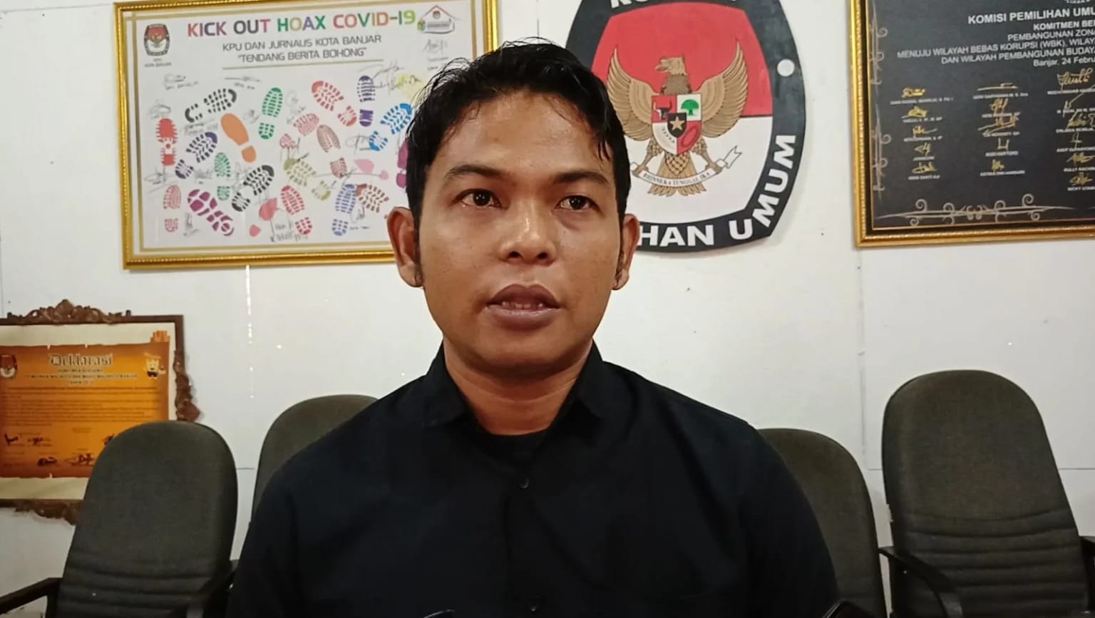 Ketua Komisi Pemilihan Umum (KPU) Kota Banjar, Muhamad Mukhlis.