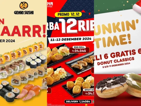 Klaim Promo Spesial 12.12 Desember 2024 di 3 Tempat Ini