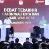 Ilustrasi paslon terpilih Farhan - Erwin (kanan) saat debat publik beberapa waktu lalu.