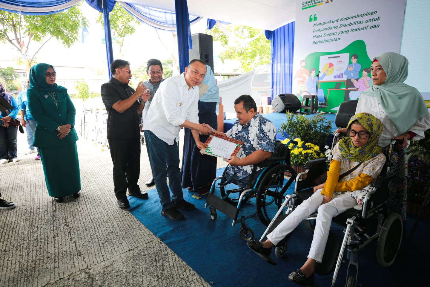 Kota Bandung mengusung wacana menjadi kota yang ramah Disabilitas