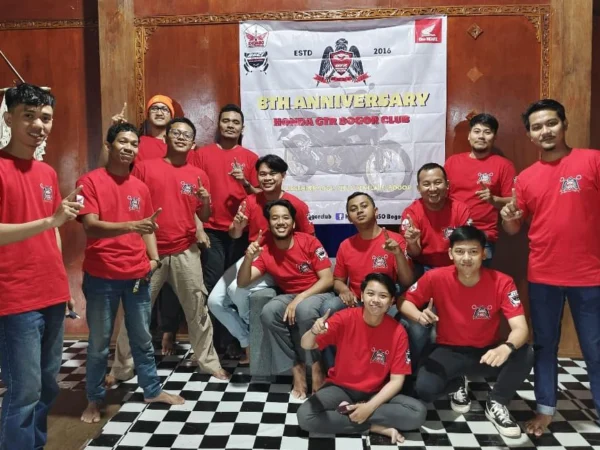 Honda GTR Bogor Club (HGBC) Rayakan Anniversary ke-8 dengan Penuh Kehangatan