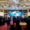 Evaluasi hasil Pilkada dan Pileg dihadiri pengurus Demokrat dari DPD, DPC Kabupaten/Kota se-Jawa Barat di Hotel Grand Sunshine, Soreang, Rabu (11/12).