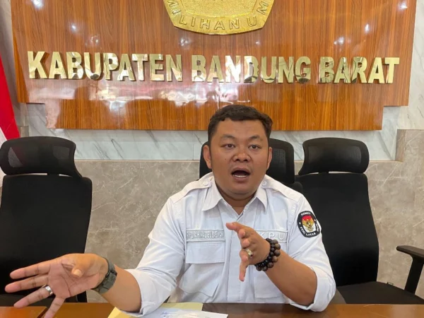 Ketua KPU Kabupaten Bandung Barat, Ripqi Ahmad Sulaeman. Dok Jabar Ekspres