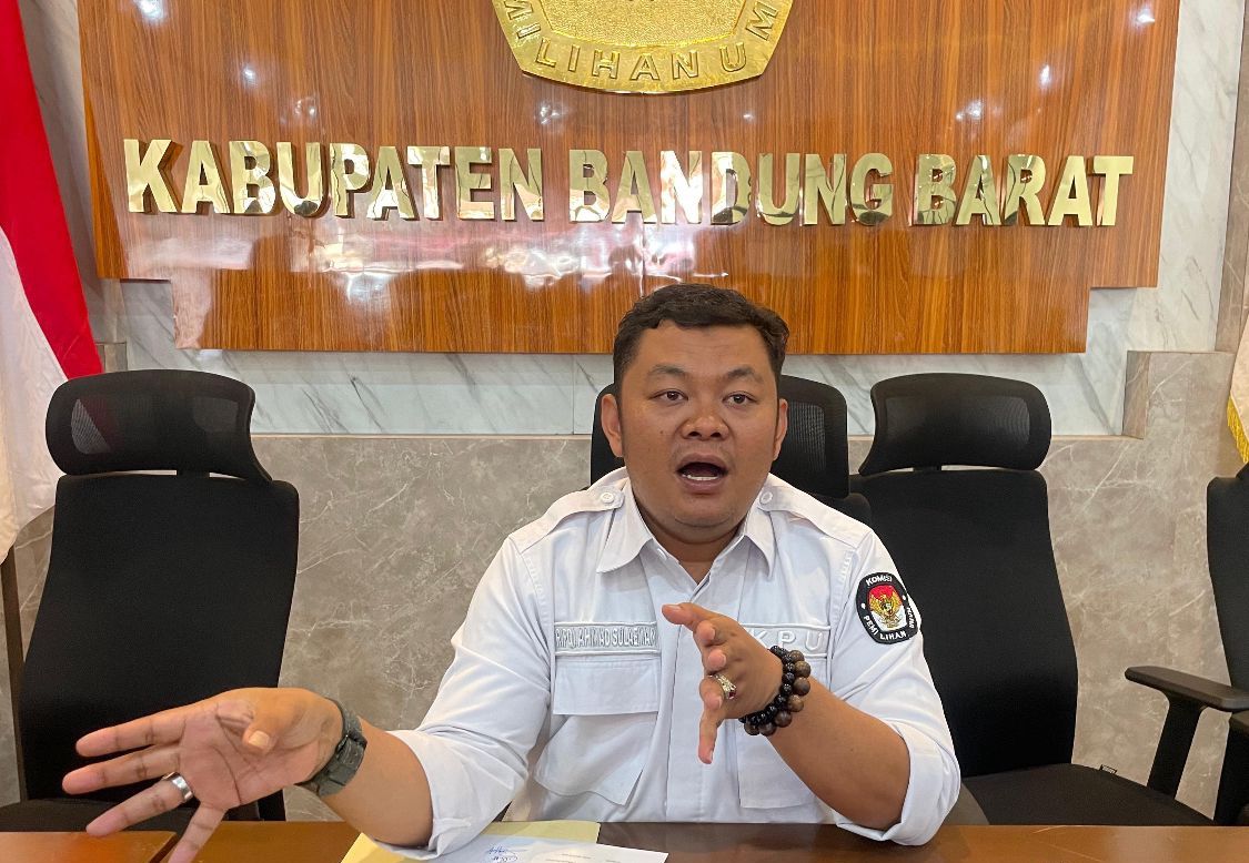 Ketua KPU Kabupaten Bandung Barat, Ripqi Ahmad Sulaeman. Dok Jabar Ekspres