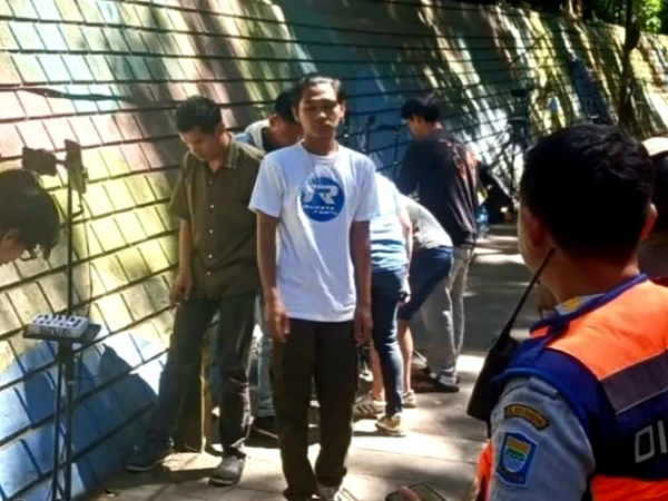 Penertiban tiktoker di Jalan Siliwangi Kota Bandung. (Ist)