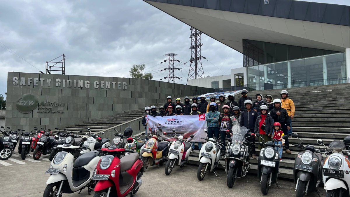 Matchy With Scoopy Ajang Kreativitas dan Kebersamaan Komunitas Honda Jawa Barat