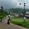 Kawasan Bandung Utara yang nampak beralih fungsi. (Son)