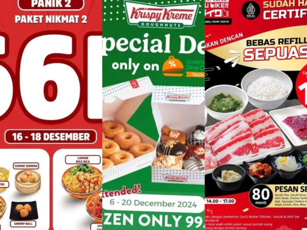 Makan Enak & Hemat di 3 Tempat Ini, Klaim Promo Desember 2024