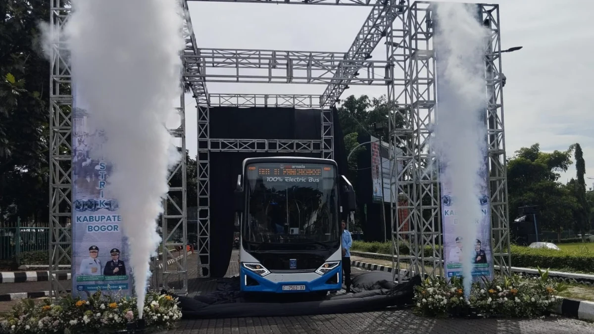 Pemkab Bogor Luncurkan Bus Listrik Gratis, Ini Rutenya !