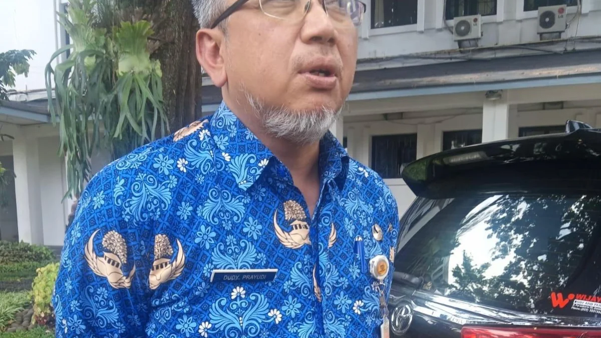 Kepala DLHK Kota Bandung, Dudy Prayudi (Sadam Husen / JE)