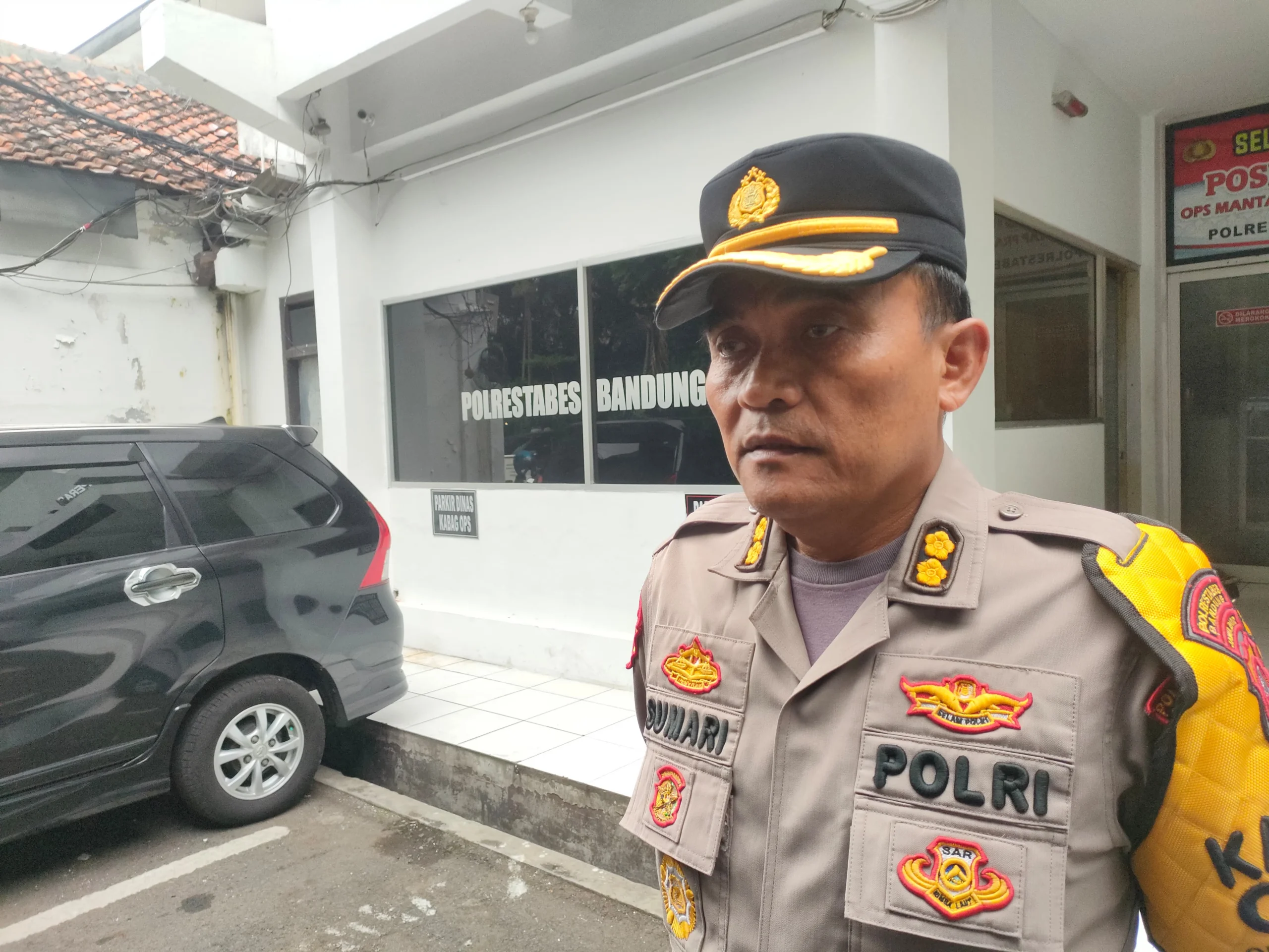 Dok. Kabag Ops Polrestabes Bandung, AKBP Sumari. Foto. Sandi Nugraha.