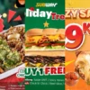 Promo Tahun Baru Klaim di Yoshinoya, Subway, dan Emados Spesial Desember 2024