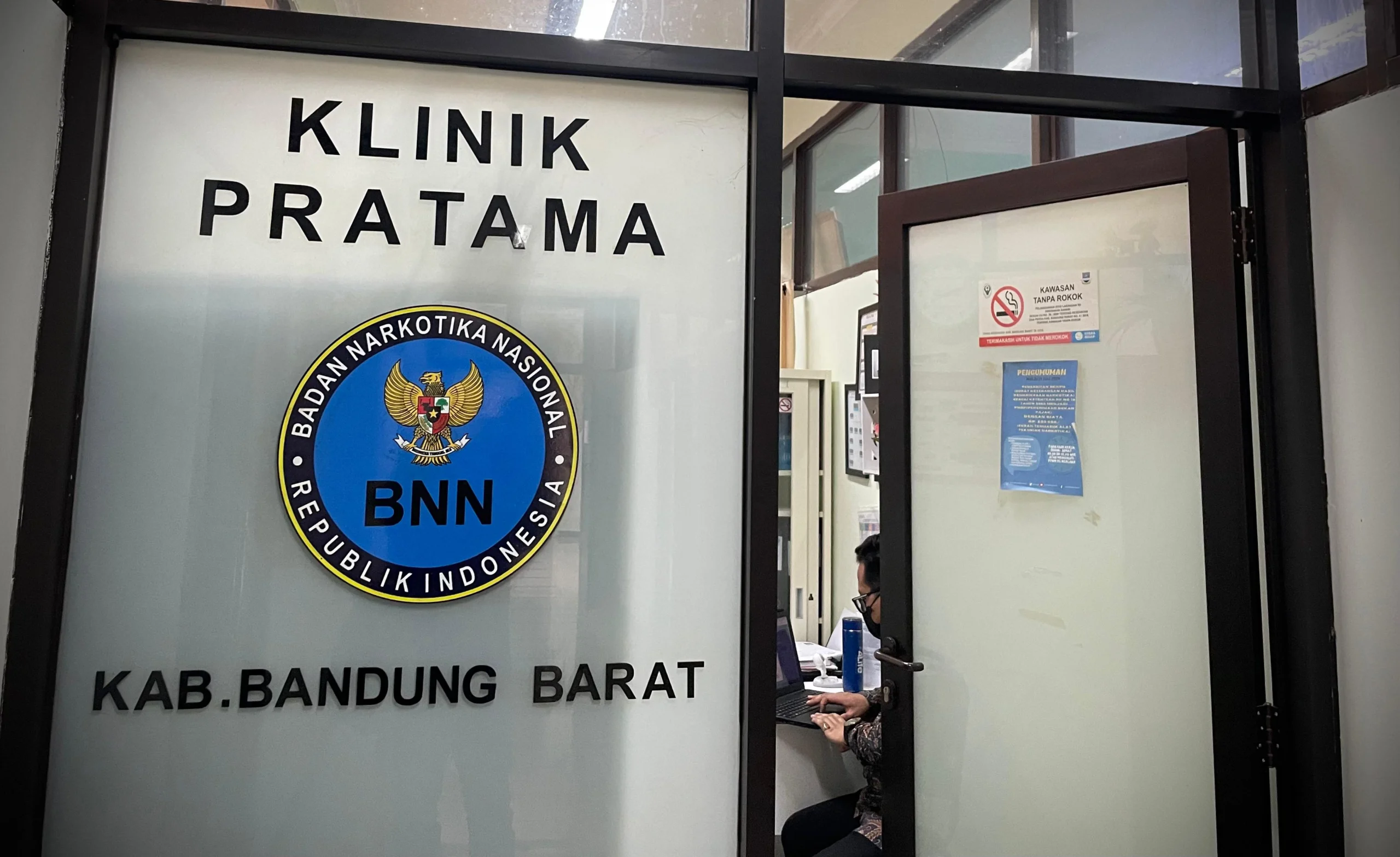 Klinik Pratama ruang rehabilitasi milik BNNK Bandung Barat. Selasa (31/12). Dok Jabar Ekspres