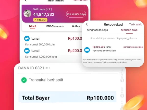 Aplikasi Penghasil Uang Tercepat, Modal Klik Dapat Rp300.000