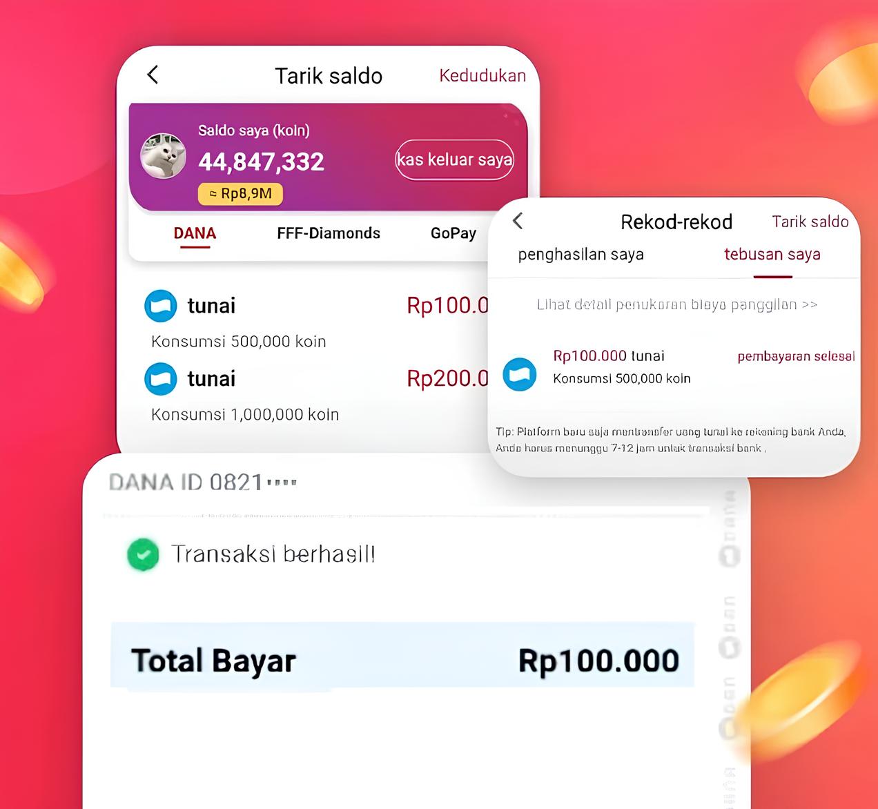 Aplikasi Penghasil Uang Tercepat, Modal Klik Dapat Rp300.000