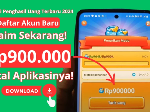 Akun Baru KLAIM Saldo hingga Rp900.000, Instal Aplikasi Penghasil Uang Ini!