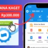 1 Kali Kesempatan Klaim Rp300.000 di Link DANA Kaget