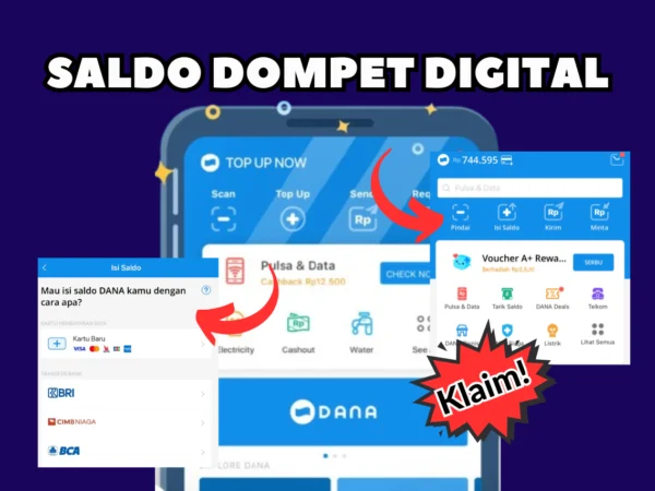 Klaim Saldo Dompet Digital Rp280.000 Lewat Aplikasi Penghasil Uang Terbukti Membayar