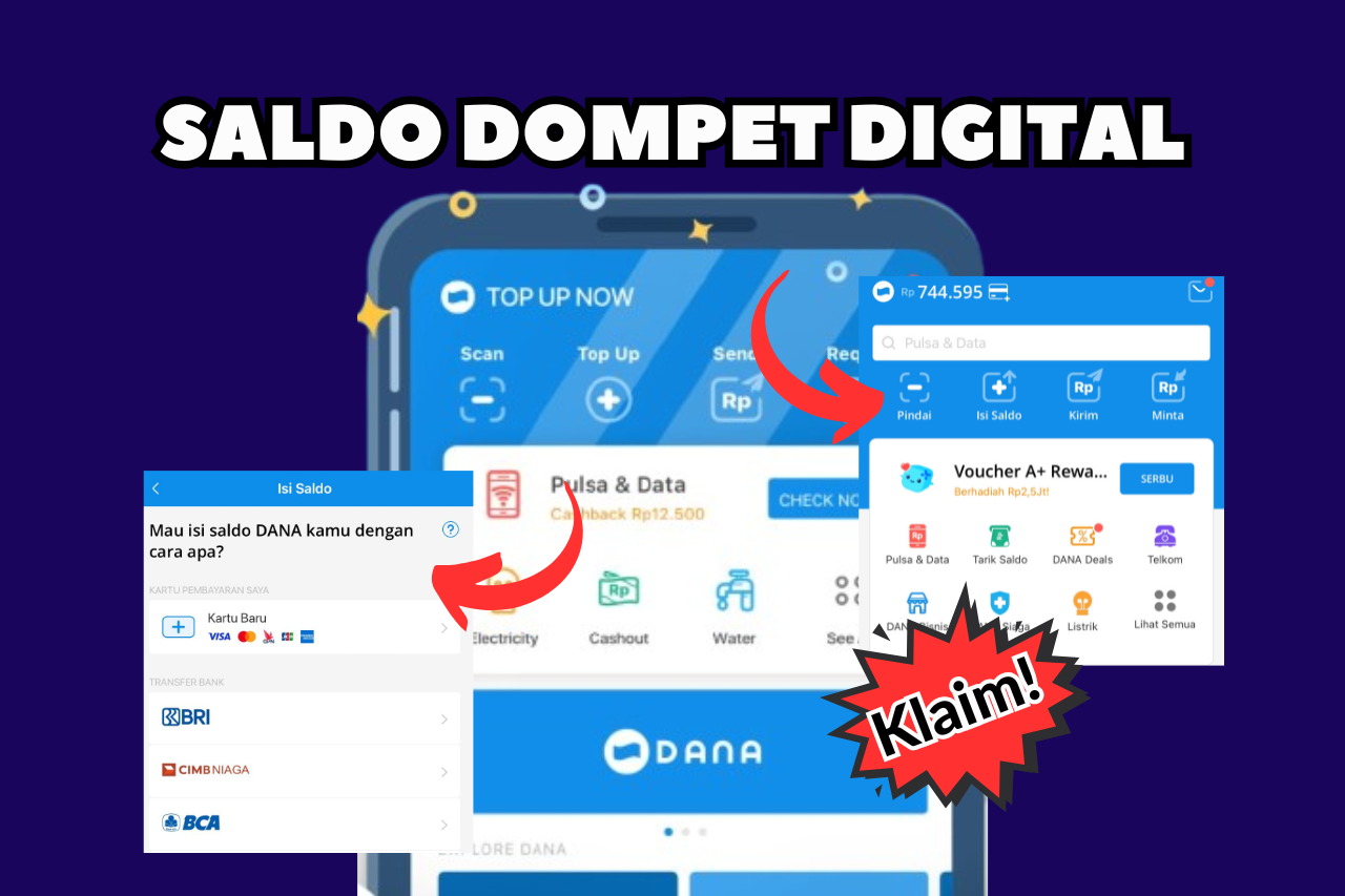 Klaim Saldo Dompet Digital Rp280.000 Lewat Aplikasi Penghasil Uang Terbukti Membayar