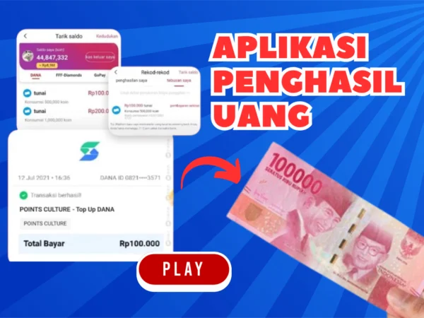 Cuma Main Aplikasi Penghasil Uang Cair Hingga Rp100.000 Sehari, Ini Cara Dapatkannya