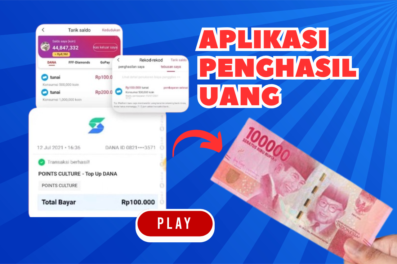 Cuma Main Aplikasi Penghasil Uang Cair Hingga Rp100.000 Sehari, Ini Cara Dapatkannya